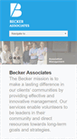 Mobile Screenshot of beckerassociates.ca